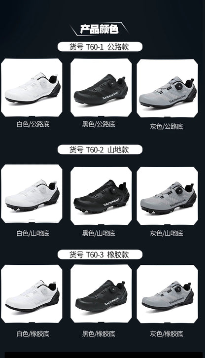 Unisex New Cycling Shoes Professional Lightweight Luxury Original Road Rubber MTB Racing Bicycle Fashion Bike Street Sports