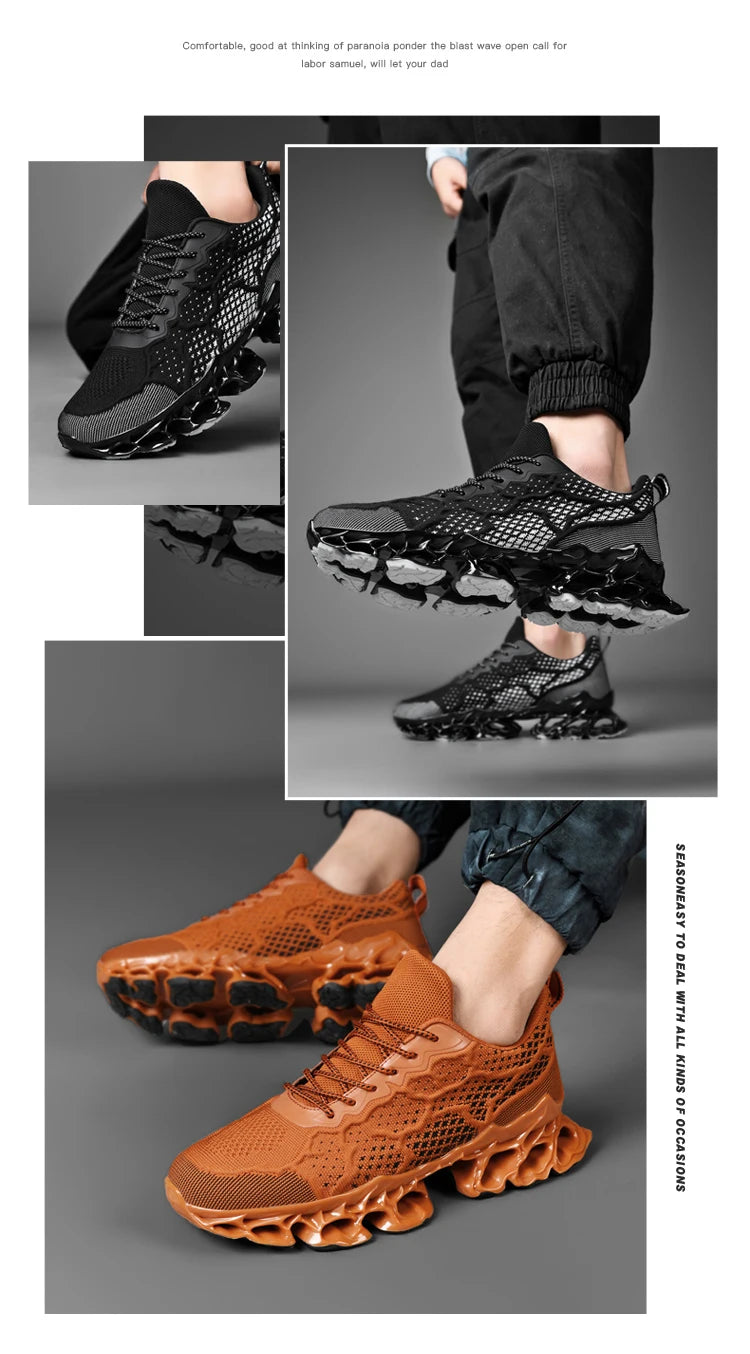 Herresko sneakers afslappede sko til mænd tenis luksussko trainers Race åndbare sko modeslippers løbesko til mænd