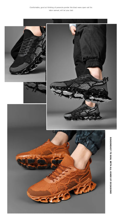 Herresko sneakers afslappede sko til mænd tenis luksussko trainers Race åndbare sko modeslippers løbesko til mænd