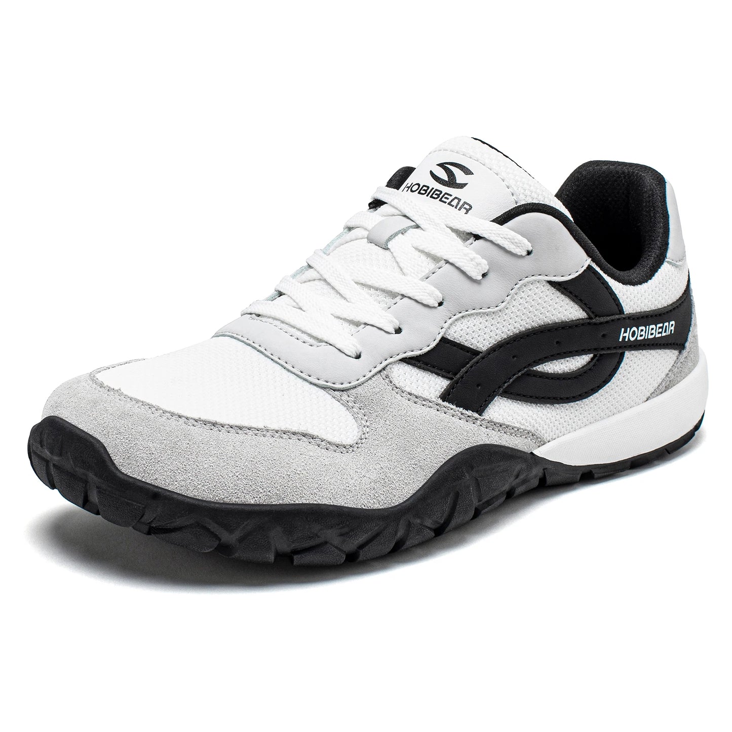 HOBIBEAR Sapatilhas unissexo de largura ampla minimalistas barefoot para caminhada, trail running, homem e mulher