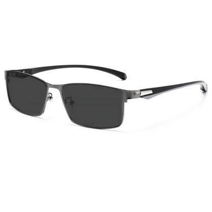LOERHUNAR – Design de marcă pentru ochelari de soare retro pentru bărbați, destinați mediului de afaceri, pentru miopie, cu dioptrii de la 0 la -0,75, -1,0, -1,5, -1,75, -2,0, -2,5, -3,0 până la -6,0