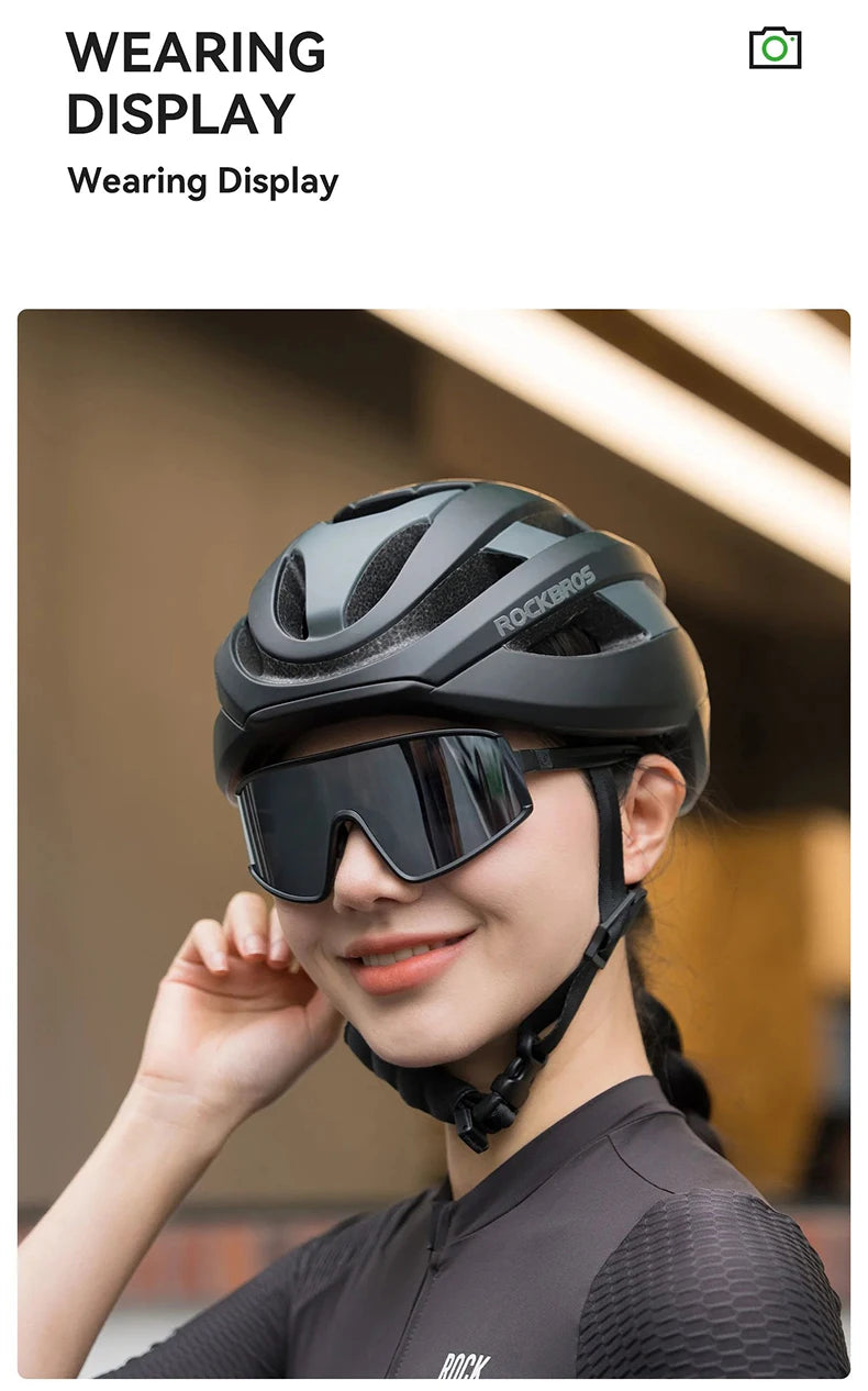 Ochelari de ciclism ROCKBROS: ochelari de soare polarizați, fotocromatici, anti-ceață, ochelari de protecție rezistenți la vânt, ochelari sportivi pentru MTB și biciclete de șosea