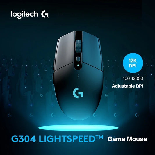 Logitech G304 LIGHTSPEED bezdrôtová herná myš, ľahká prenosná myš s makrami, Jedi Survival, FPS, League of Heroes, Eat Chicken