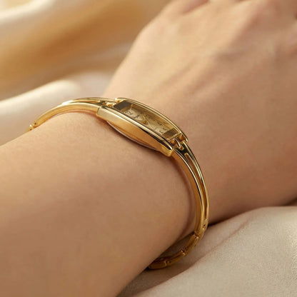 New Women's Bracelet Watch Top Brand Fashion Golden Quartz Ladies Watch Luxury Elegant Female Clock Gift for Woman Reloj Mujer