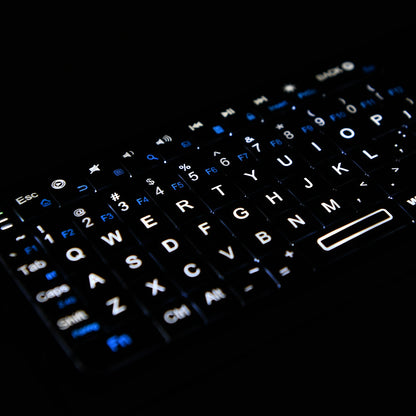 Rii Mini Wireless English Keyboard with TouchPad for Android TV Box/Mini PC/Laptop Mac, Laptop, Windows, Tablet