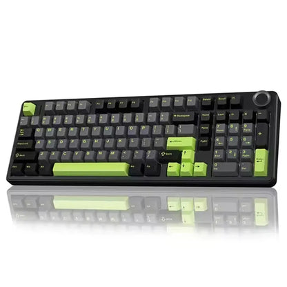 AULA F99 PRO Wireless Gaming Mechanical Keyboard 99 Keys Hot Swappable Gasket Structure 96% 8000mAh Battery Keyboard with Knob