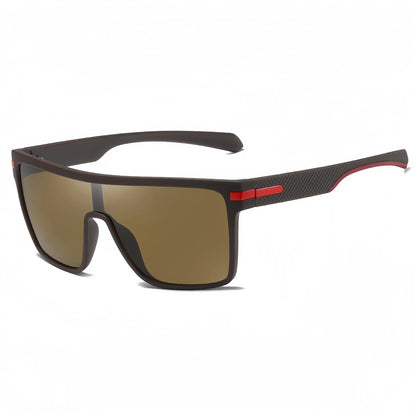 Ochelari de soare de modă pătrați supradimensionați, cu lentile monolitice UV400, pentru condus, vacanță și uz zilnic, unisex, stil retro, clasici și eleganți