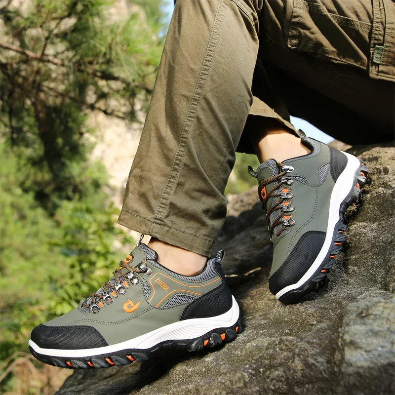 Men's and Women's Casual, Fashionable, Thick Soled, Lightweight, Comfortable, Breathable Outdoor Hiking Shoes, Sports Shoes 2025