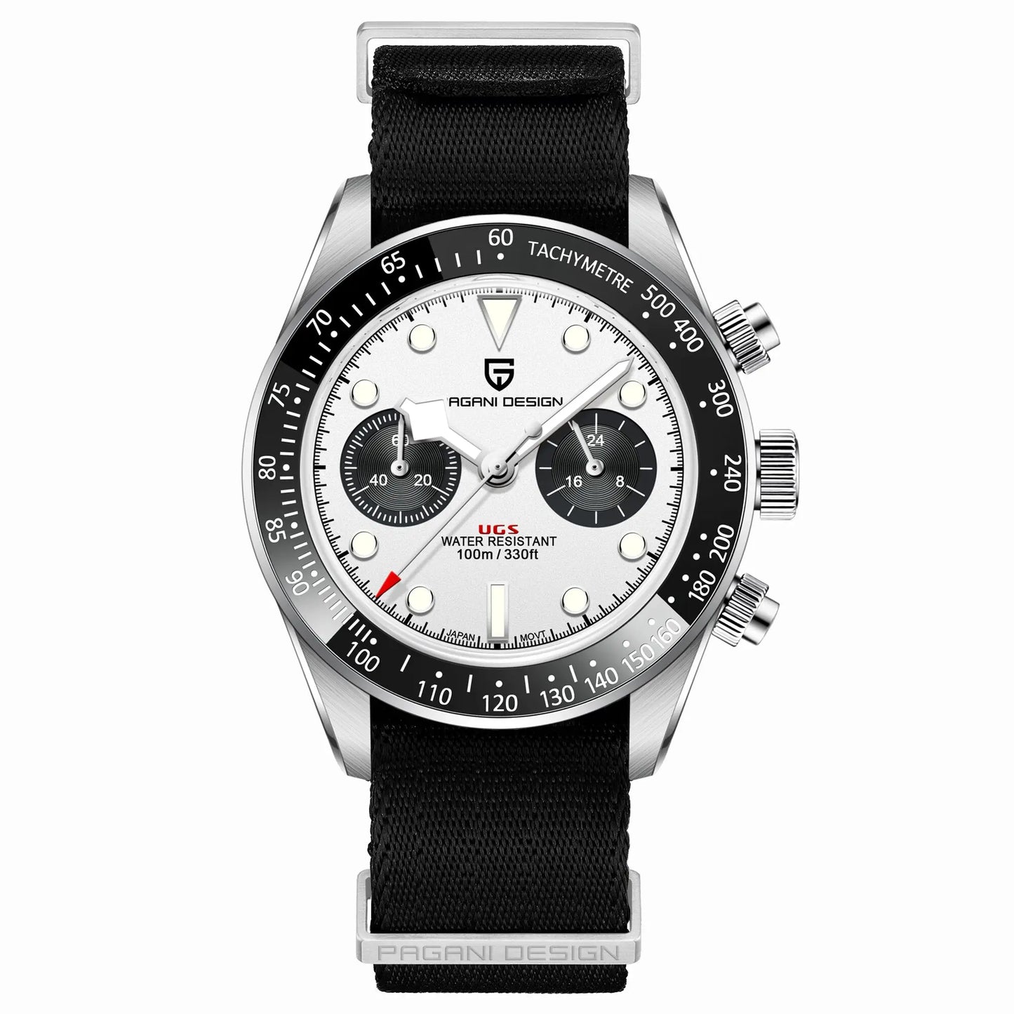 PAGANI DESIGN New Panda Men's Watches Top Luxury Quartz Wristwatches Chronograph Watch Man 2026 Gift AR Sapphire Ceramic Bezel