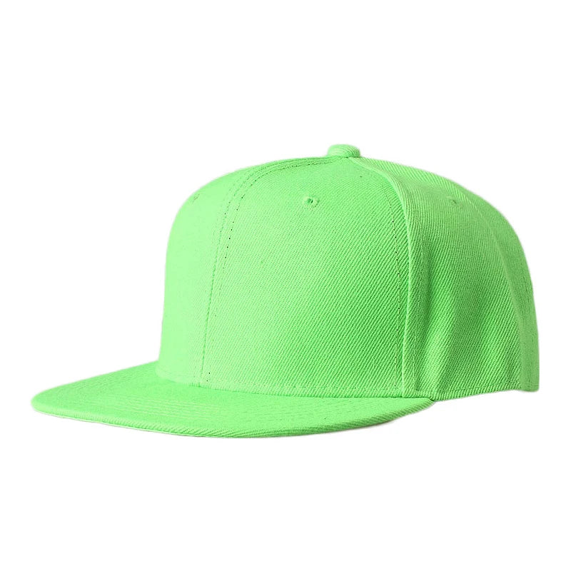 Men Women Multi Color Baseball Cap Peaked Cap Streetwear Hip hop Dad Hat wide Flat Brim Snapback Hat Outdoor Sun Hats for adult
