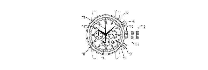 Sapphire Crystal Men`s Watch Beat Quartz Chronograph 50M Waterproof Swimming bussness Watches Men 316L Clock