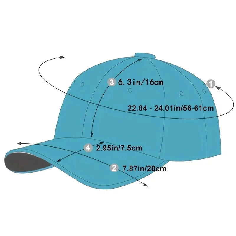 Fashion 100% Cotton Baseball Cap for Men and Women Letters Embroidered Snapback Hat Summer Sun Caps Unisex Casual Hip Hop Hats