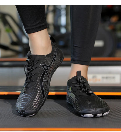 Aqua Shoes Herr Vattenskor Barfota strandskor Unisex Snabbtorkande utomhusskor Träningsskor Gymskor Sneakers Storlek 35–46
