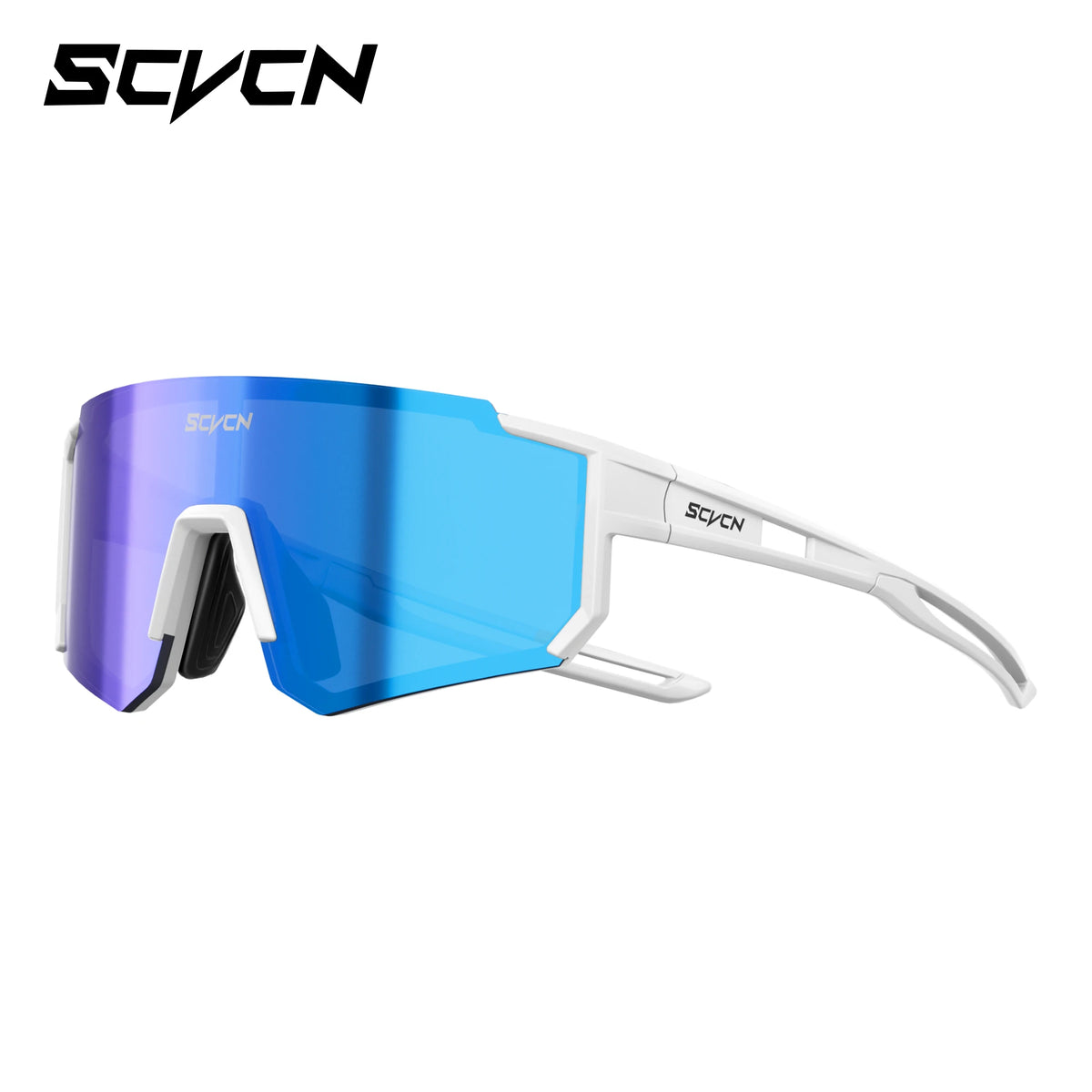 SCVCN Ochelari de soare sportivi pentru fete, ochelari de ciclism pentru copii, ochelari fotocromatici UV400, ochelari de baseball pentru băieți, ochelari pentru activități în aer liber, ochelari de soare pentru alergare și drumeții