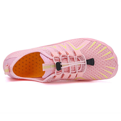 Sapatos Aquáticos Unissexo de Secagem Rápida para Homem e Mulher, Coloridos, para Praia, Natação, Surf e Beira-Mar, Ténis Aquáticos para Casal, Descalços, para Caminhada em Riachos