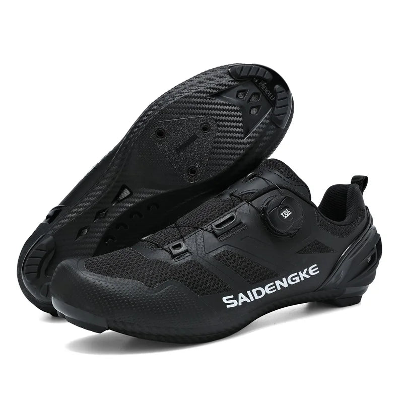Unisex New Cycling Shoes Professional Lightweight Luxury Original Road Rubber MTB Racing Bicycle Fashion Bike Street Sports