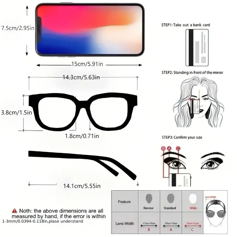 1 buc. Ochelari retro unisex Y2K ultra-ușori, potriviți pentru uz zilnic, petreceri și cadouri pentru începerea anului școlar.