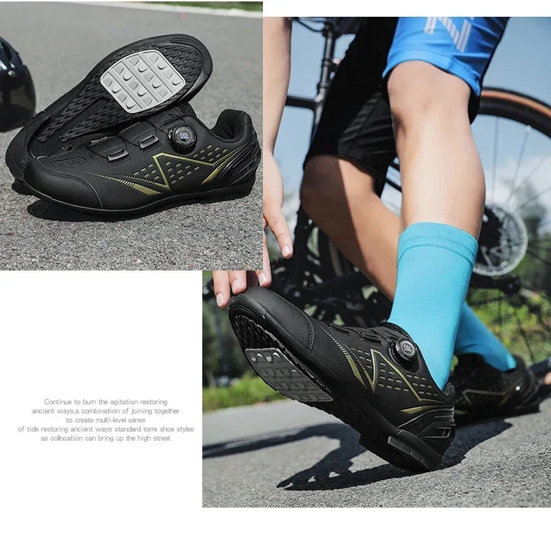 Professional Men Mtb Cycling Shoes White Racing Self-Locking 2024 Speed Road SPD Bicycle Sneakers New Women Flats Cleats Shoes