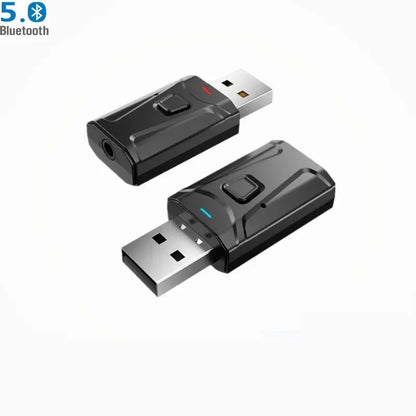 Wireless TV Headphones Bluetooth 5.0 USB Adaptor Stereo Headset Foldable Helmet Earbuds with Mic for Samsung TV PC Music