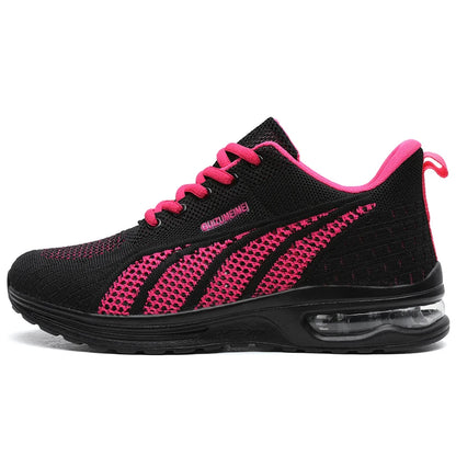 New summer rebound women's sports shoes, lightweight shock-absorbing running shoes, marathon foot protection balance walking shoes