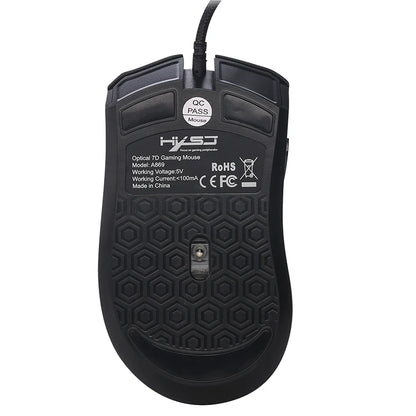 New Wired Gaming Mouse Gamer 7 Button 3200DPI LED Optical USB Computer Mouse Game Mice Mouse for PC Computer Gamer