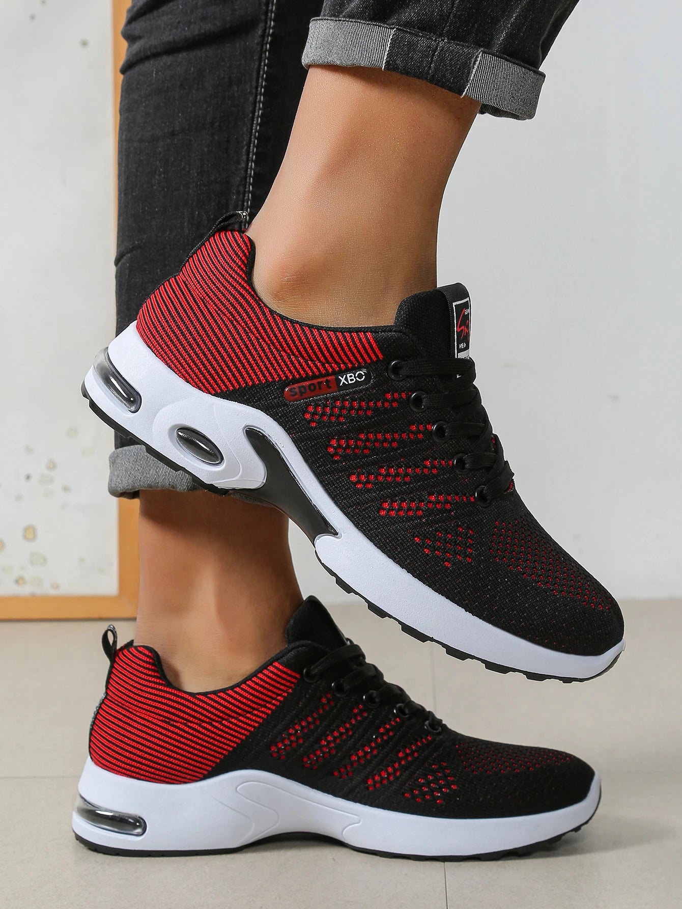 Men's shoes Fashion Super Breathable Lace-Up Running Shoes - Non-slip, durable and pillow comfort - Men's Fashion Sneakers
