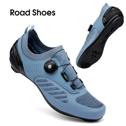 Professional Men's Road Cycling Shoes Breathable Women's MTB Bike Shoes Racing Speed Sneakers Mountain Bicycle Footwear for Shimano