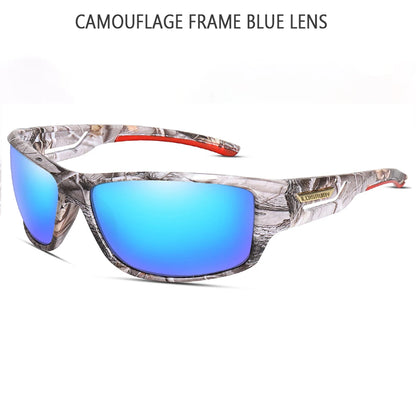 Ochelari de soare LOISRUBY cu lentile polarizate, camuflați, pentru ciclism, șofat, activități în aer liber, protecție Tacakle, sport, pescuit și alergare