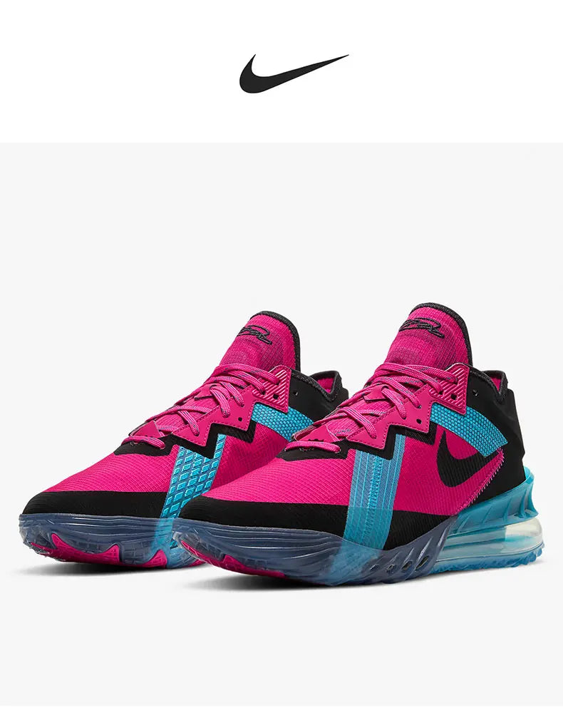 Nike Genuine LEBRON XVIII LOW EP Men's and Women's Sports Basketball Shoes CV7564-600