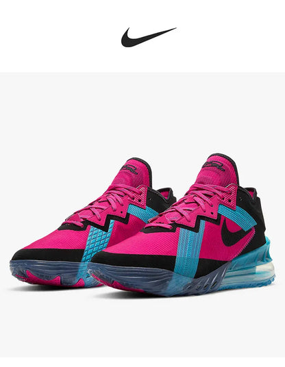 Nike Genuine LEBRON XVIII LOW EP Men's and Women's Sports Basketball Shoes CV7564-600