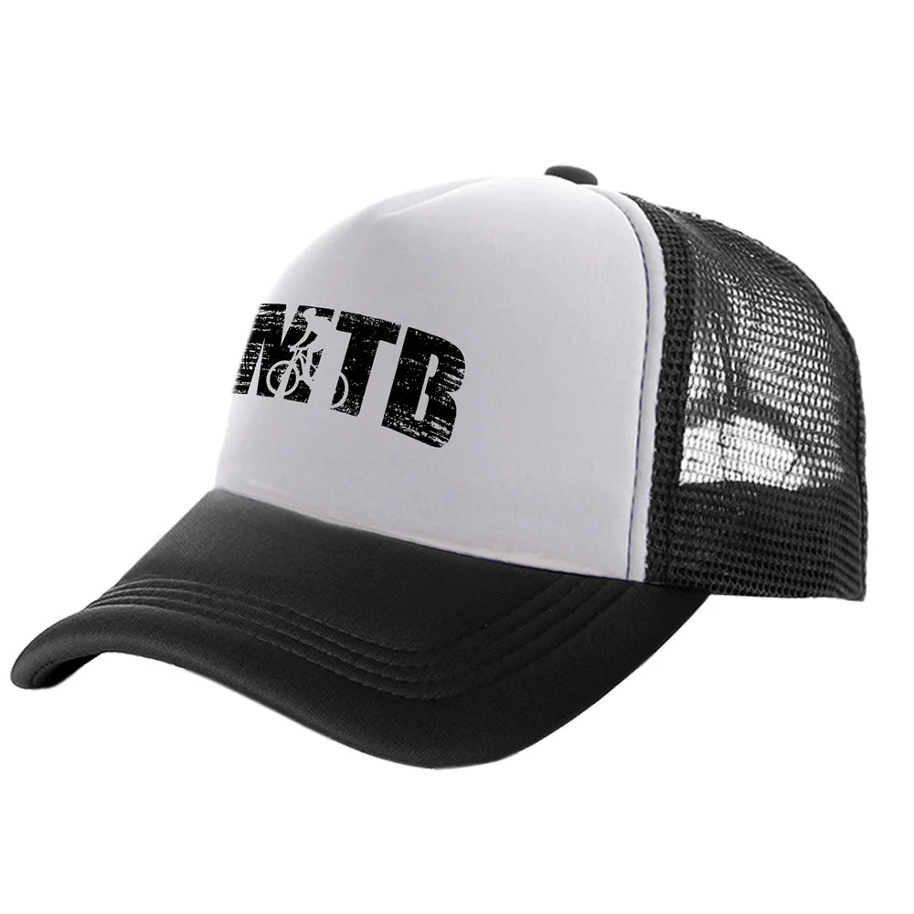 MTB Mountain Biking Trucker Caps Fashion Cool MTB Hats Baseball Cap Summer Outdoor Sun Mesh Caps