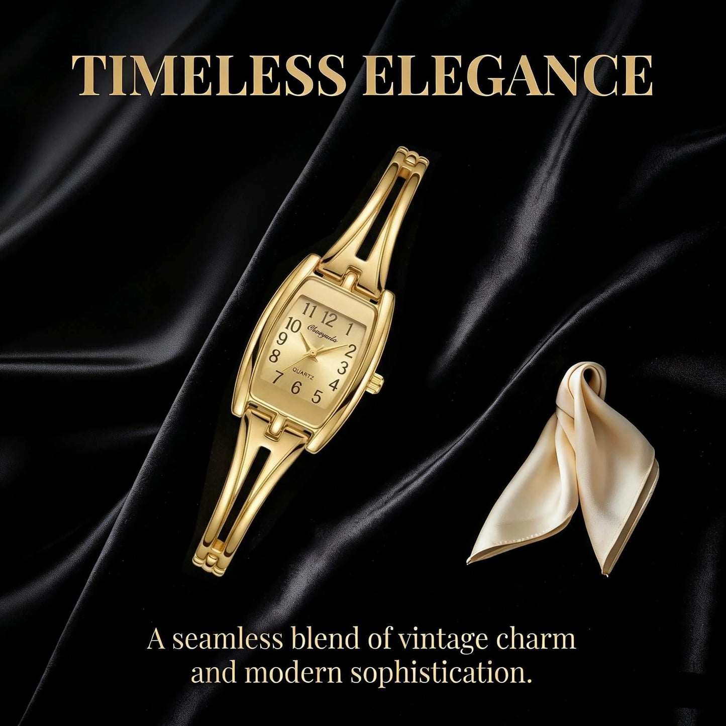 New Women's Bracelet Watch Top Brand Fashion Golden Quartz Ladies Watch Luxury Elegant Female Clock Gift for Woman Reloj Mujer