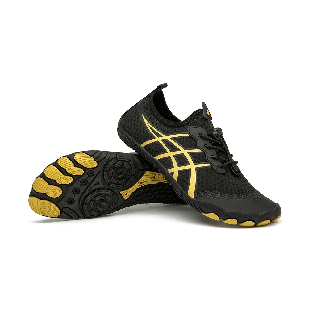 Aqua Shoes Herr Vattenskor Barfota strandskor Unisex Snabbtorkande utomhusskor Träningsskor Gymskor Sneakers Storlek 35–46