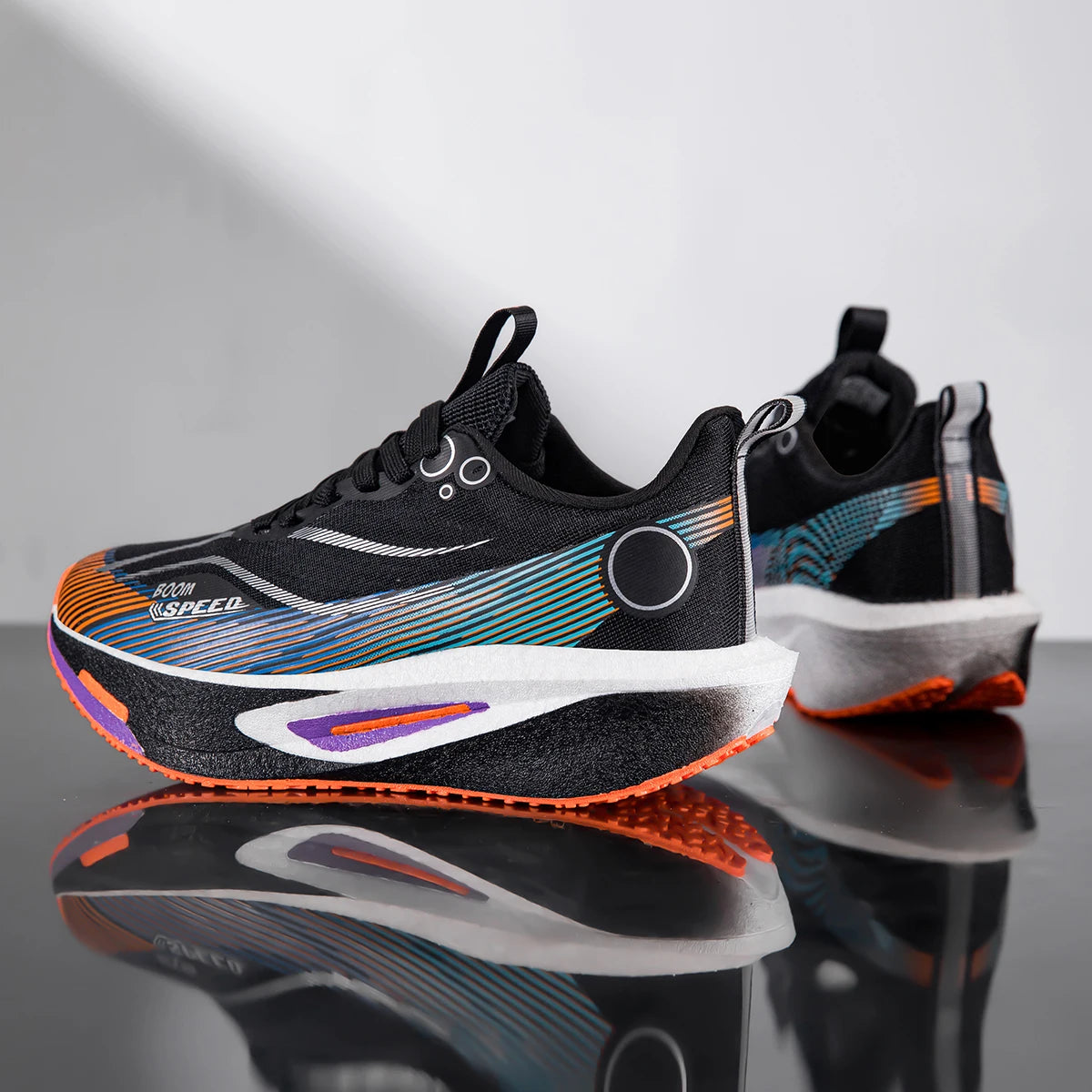 Zapatillas de running con placa de carbono para hombre y mujer, profesionales para maratón, competición y entrenamiento en carretera, transpirables y ligeras