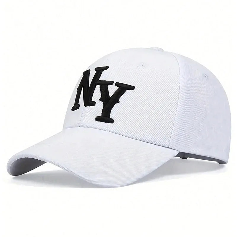 Embroidery NY letters NEW YORK Baseball Cap for Men Soft top Cotton sun hats Women Snapback sunbonnet Adult trucker caps ﻿