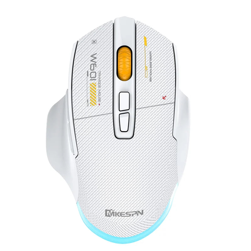 Bluetooth Wireless Gaming Mouse, 12800 DPI Wired/Wireless RGB Mouse with 7 Programmable Buttons, for PC Laptop, Gaming