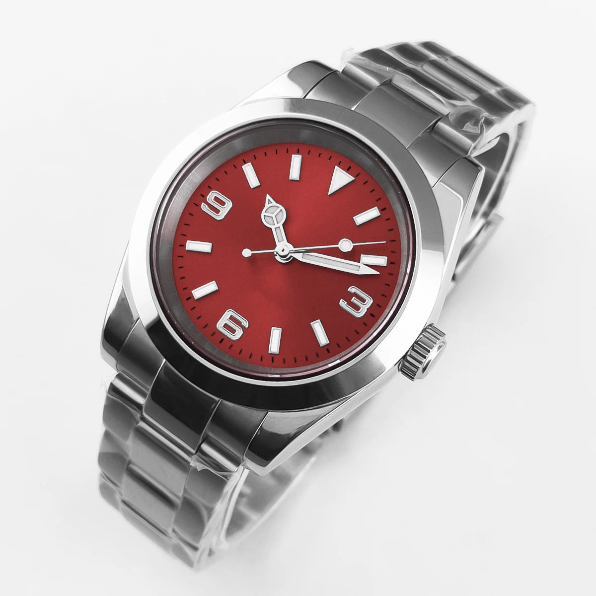 Custom Logo Luxury NH35 Watch for Women Men Watches 36MM/39MM Automatic Mechanical Wristwatches Sapphire Lume 10Bar Dive Reloj