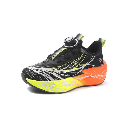 Children Running Shoes School Training Match Cushioning Anti Slip Tennis Shoes Mesh Rebound Comfortable Casual Sneakers for Kids