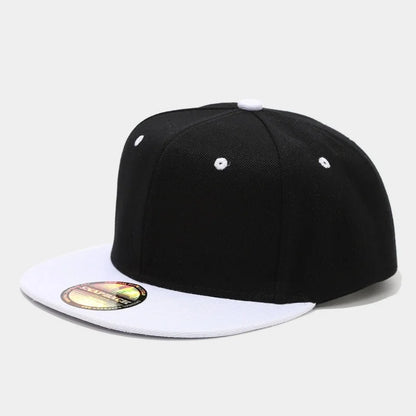 Hot Sale Cap Plain Snapback High Quality Adult Hip Hop Baseball Cap Men Women Outdoor Leisure Fashionable color blocked Hat