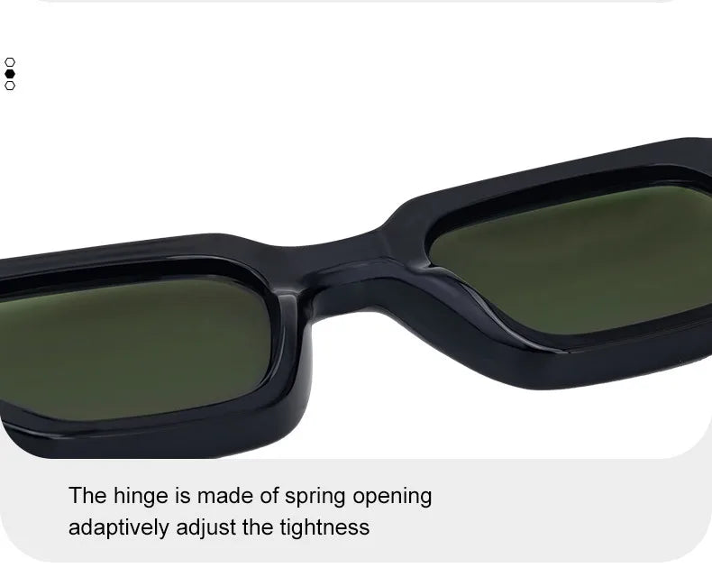 Ochelari de soare polarizați, pătrați, în stil punk, pentru bărbați, de marcă de lux, clasici, dreptunghiulari, cu protecție UV400, pentru șofat, la modă, pentru activități în aer liber