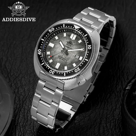 ADDIESDIVE Men's Luxury Watch 20Bar Waterproof  Display AD2511 Sapphire Glass Reloj Hombre BGW9 Super Luminous Quartz Watches