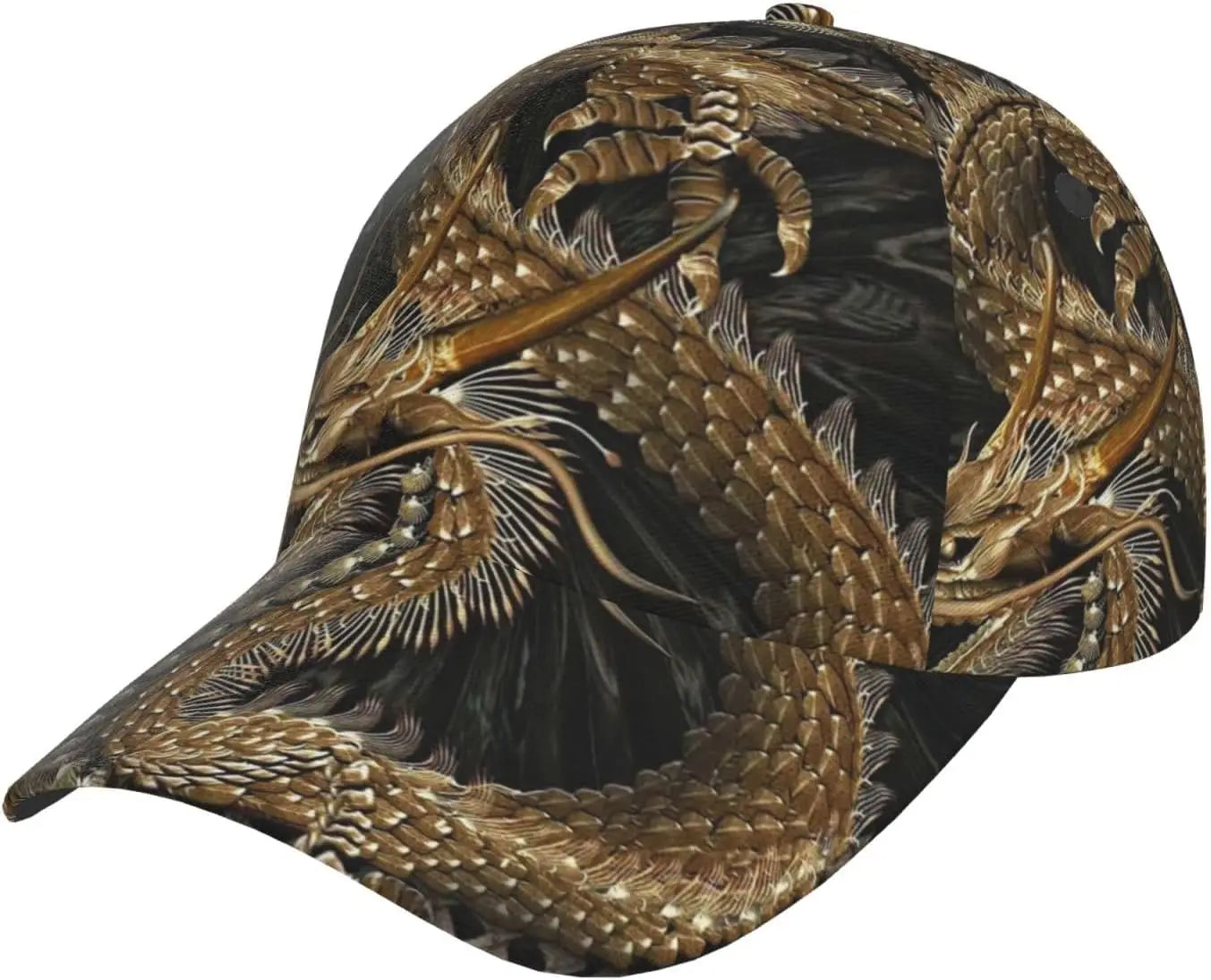Dragon Snapback Cap Mens Baseball Hats Men Sun Hat Adjustable Cool Trucker hat for Women Men