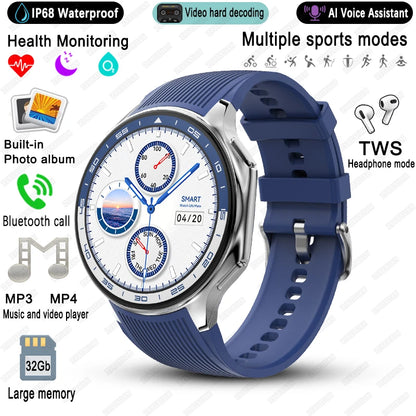 2025 New For OPPO Watch X High-End Business Watch Men 32Gb Memory Video Playback Smart Watch Sports Fitness Waterproof Bracelet