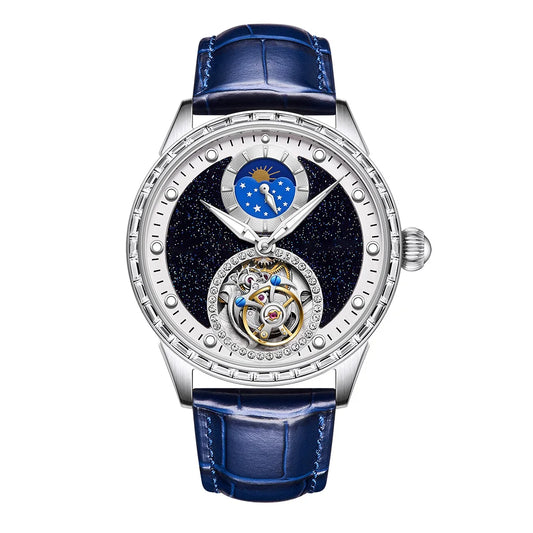 Tourbillon Master Men's Watch 2025 Limited Edition Luxury Business Watch Father Gift Automatic Movement