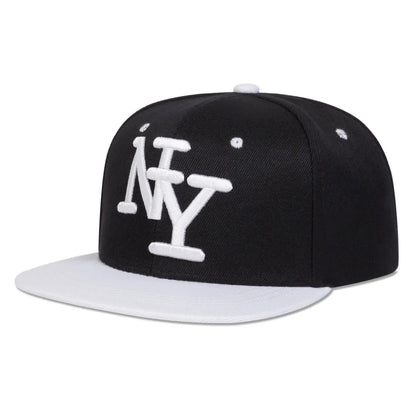 Unisex NY Letter Embroidery Hip-hop Hats Spring Autumn Outdoor Adjustable Casual Baseball Caps Sunscreen Hat Sports Cap