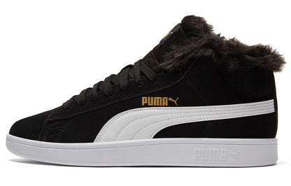 Baskets mi-hautes Puma Smash V2, chaleur, absorption des chocs, durabilité, noires 385005-01