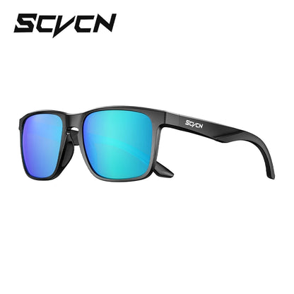 SCVCN Ochelari polarizați pentru drumeții, pescuit și ciclism, ochelari de modă UV400 pentru bărbați, ochelari de sport pentru MTB și biciclete, pentru activități în aer liber