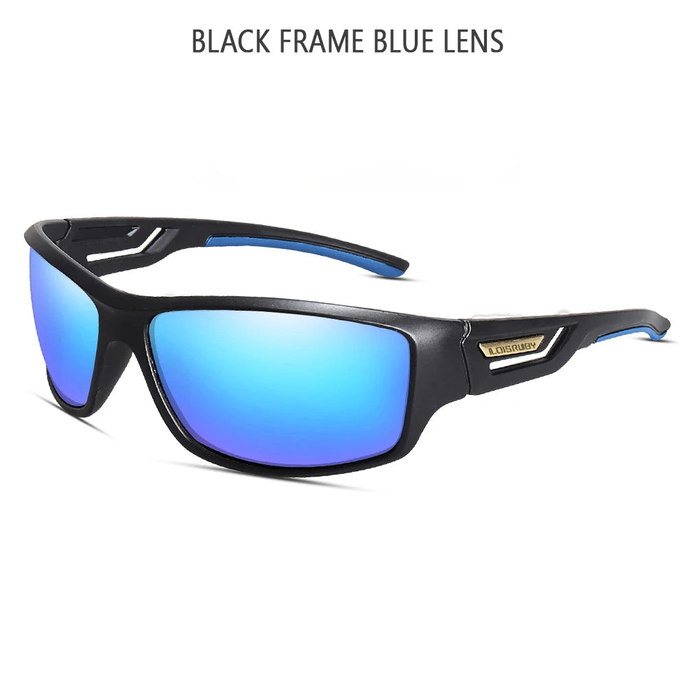Ochelari de soare LOISRUBY cu lentile polarizate, camuflați, pentru ciclism, șofat, activități în aer liber, protecție Tacakle, sport, pescuit și alergare