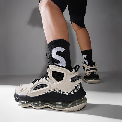 Men's Basketball Shoes Breathable Cushioning Non-Slip Running Gym Training Athletic Sneakers for Women