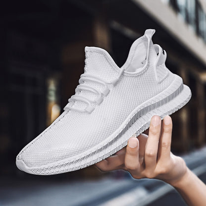 Breathable Men's Running Shoes Fashion Platform Men Casual Shoes Lightweight Women Vulcanized Shoes Flexible Anti-slip Sneakers